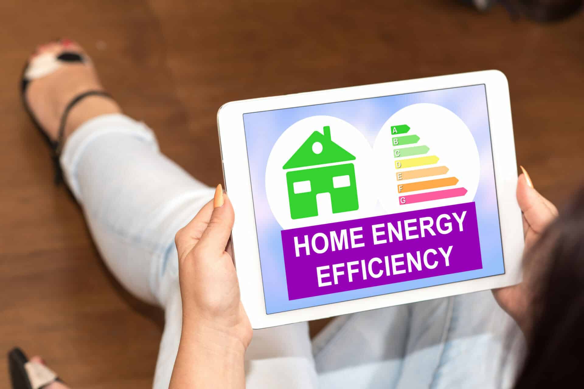 Home Energy Efficiency - Tablet