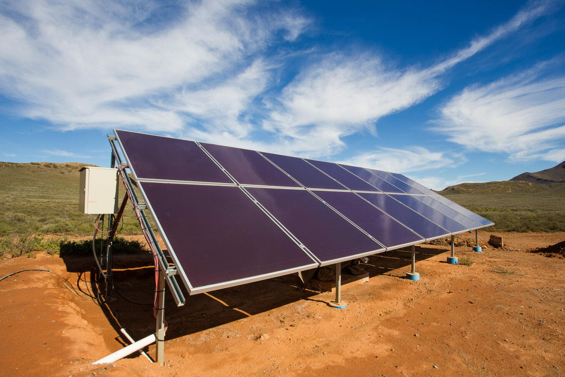 Off Grid Solar Panel System in Arizona
