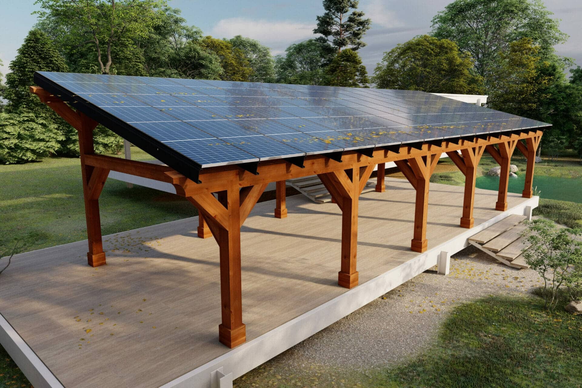 Solar Pergola