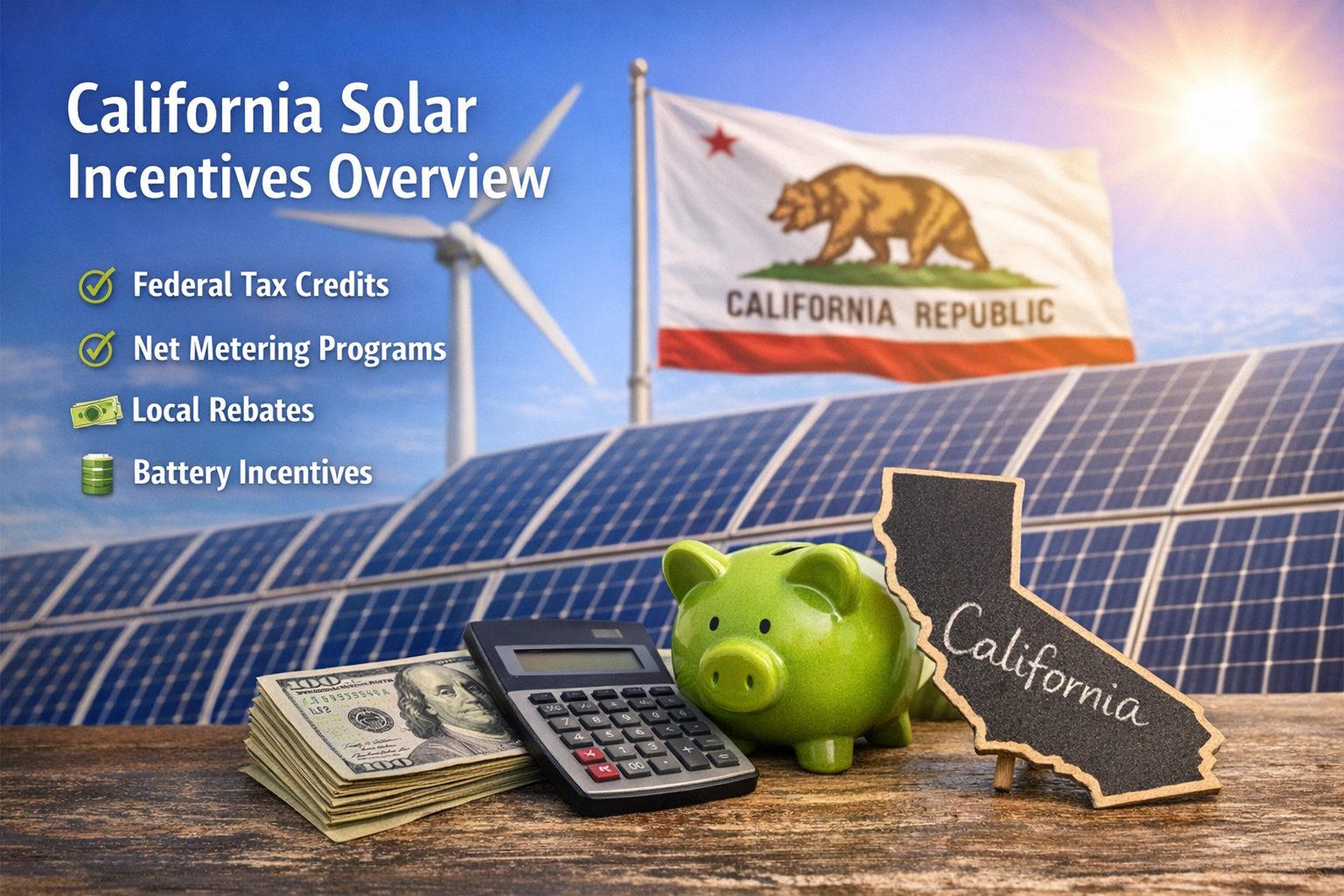 Solar Panels California - Tax Credits