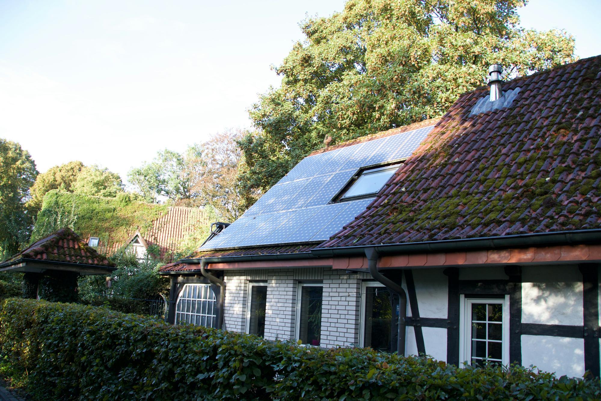 Money savings from solar energy
